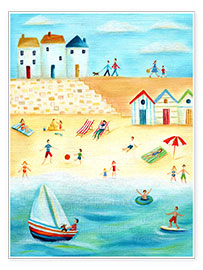 Poster Urlaub am Strand