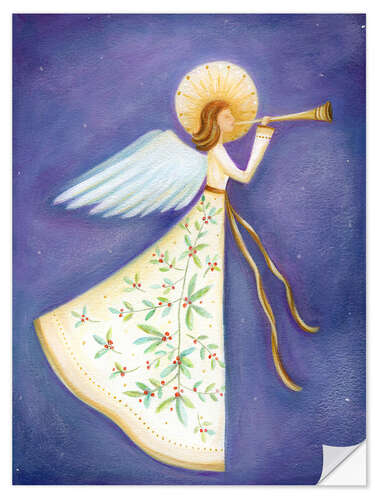 Wall sticker Christmas angel