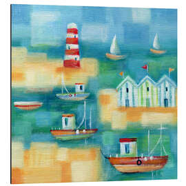 Magnettafel Küstenlandschaft