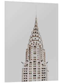 Foam board print Chrysler Building