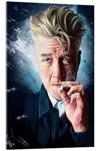 Acrylglas print David Lynch