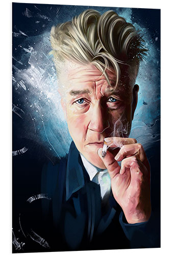 Foam board print David Lynch