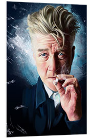 Foam board print David Lynch