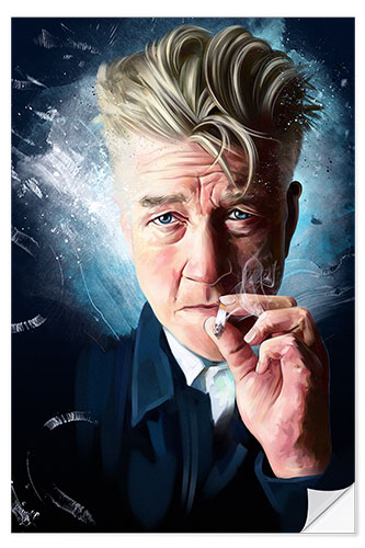 Naklejka na ścianę David Lynch