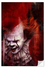 Vinilo para la pared Pennywise