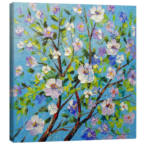 Canvas print Apple blossom