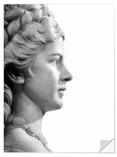 Selvklebende plakat Marble bust