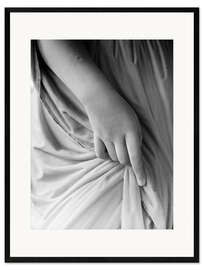 Framed art print Hand with robe