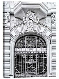 Leinwandbild Jugendstil Fassade - Art Couture