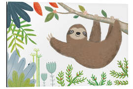 Magnettafel Winkendes Faultier