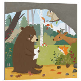 Magnettafel Herbstpost