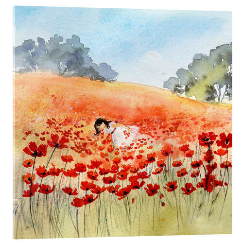 Akryylilasitaulu Pick poppies