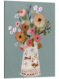 Magnettafel Die Hasen-Vase