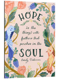 Magnettafel Hoffnung (Englisch)