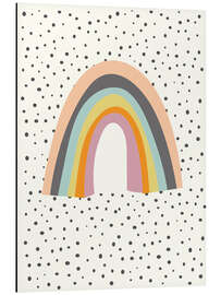 Magnettafel Regenbogen nach dem Schauer