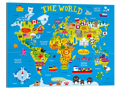 Galleriprint World map