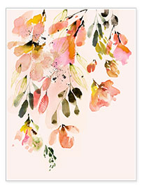Wandbild  Blumenregen - Nicola Evans