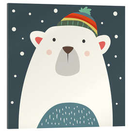 Galleriprint Polar bear in the snow