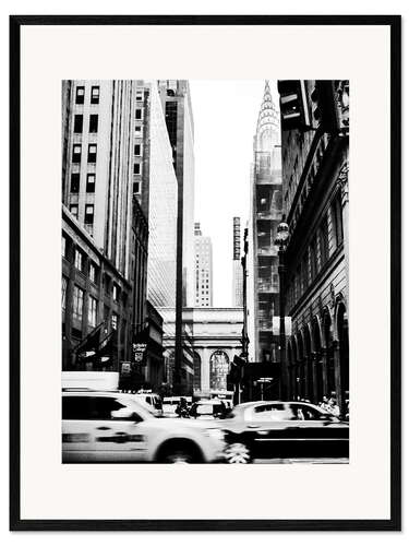 Impresión de arte enmarcada Rush hour