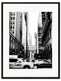 Framed art print Rush hour