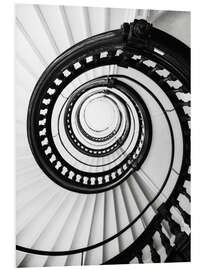 Foam board print Spiral staircase II