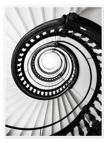 Poster Spiral staircase II