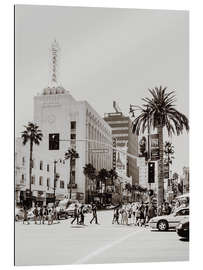 Tableau en plexi-alu Les rues de Los Angeles