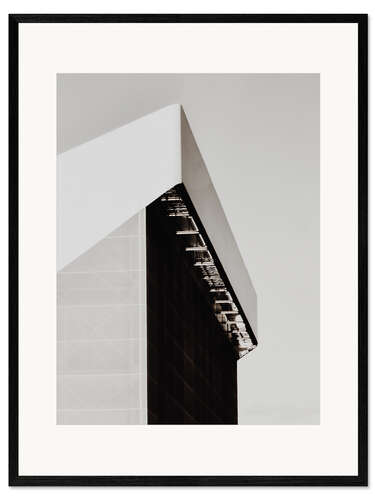 Kunsttryk i ramme White building