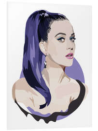 Foam board print Katy Perry