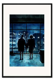 Gerahmter Kunstdruck Fight Club, Schlussszene