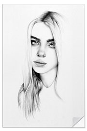 Självhäftande poster Billie Eilish