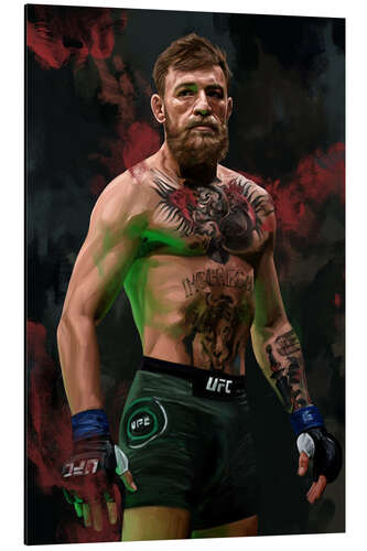 Stampa su alluminio Conor McGregor