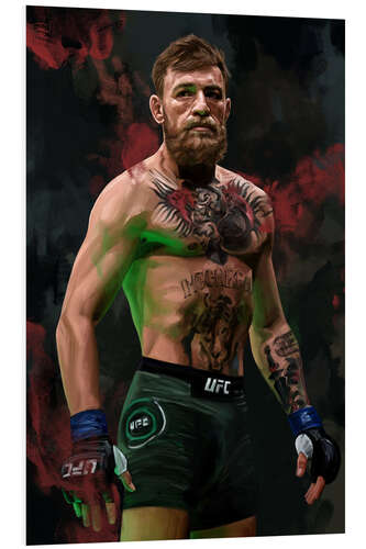 Cuadro de PVC Conor McGregor