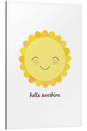 Cuadro de aluminio Hello sunshine