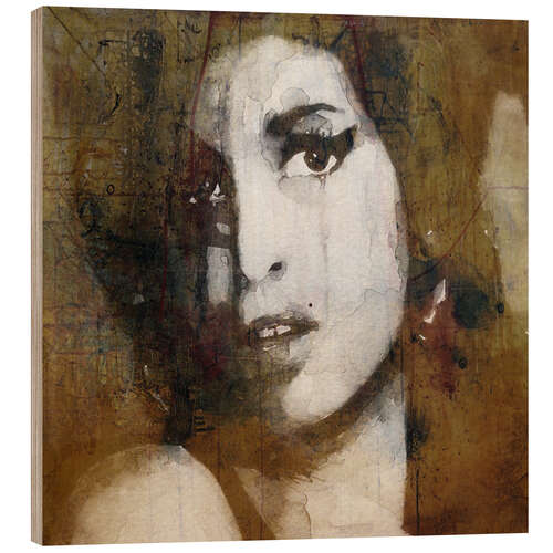 Cuadro de madera Amy Winehouse