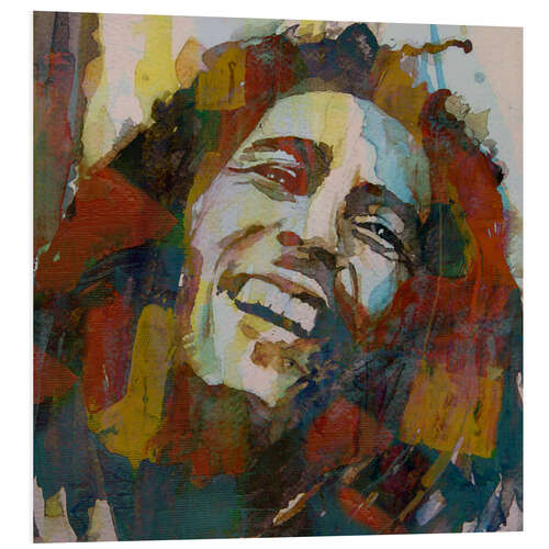 Foam board print Bob Marley