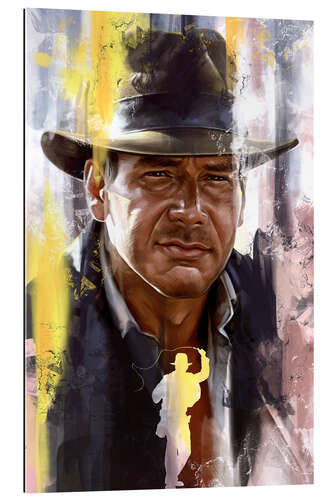 Quadro em plexi-alumínio Indiana Jones