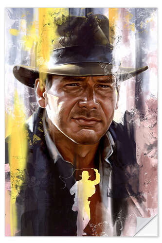 Sticker mural Indiana Jones