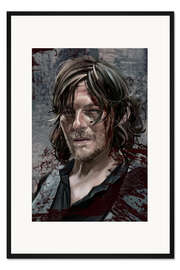 Gerahmter Kunstdruck Daryl Dixon