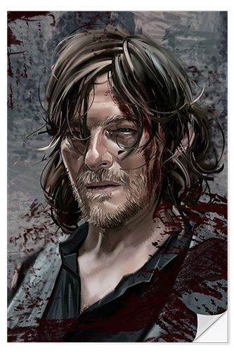 Muursticker Daryl Dixon