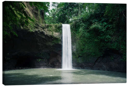 Canvas print Waterfall in Bali