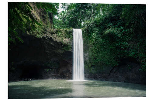 Foam board print Waterfall in Bali