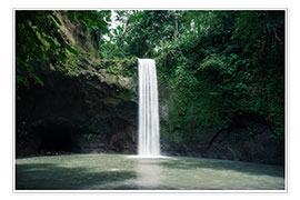 Wall print  Waterfall in Bali - Road To Aloha