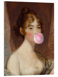 Gallery print Bubble gum girl II