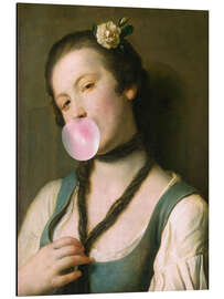 Magnettafel Kaugummimädchen I