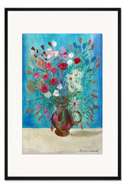 Gerahmter Kunstdruck Große Vase 5