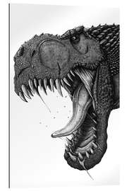 Galleriprint Roaring tyrannosaurus