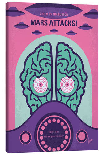 Canvas print Mars Attacks