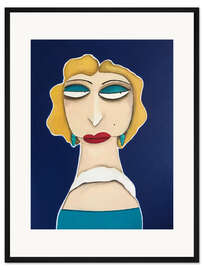 Gerahmter Kunstdruck Marilyn, nach Warhol