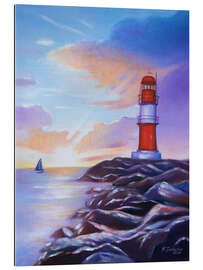 Gallery print Sunrise at the lighthouse